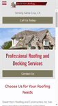 Mobile Screenshot of davidhornroofing.com